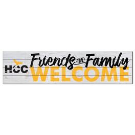 Jardine - Houston Community College 10'' x 40'' Friends & Family Welcome Sign - White
