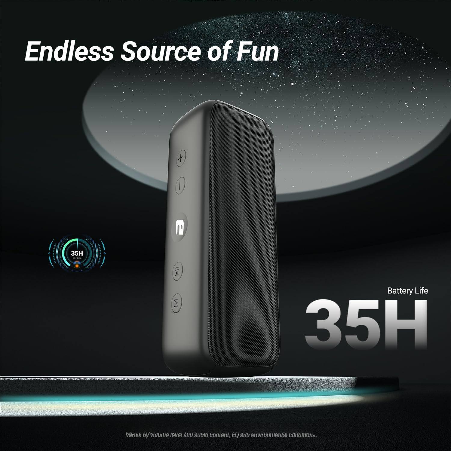 Endless Source of Fun

Battery Life 35H

Vanes by voituite leve and audio content, EU eliviriranehtan COUitONs