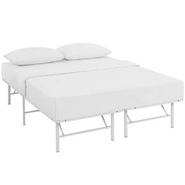 Modway - Horizon Stainless Steel Full Bed Frame - White