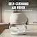 SELF-CLEANING AIR FRYER
Just add soap & water, it cleans itself.
Fritaire
