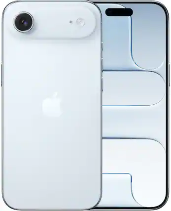 Front. Apple - Pre-Owned Excellent iPhone Air 5G 256GB (Unlocked) - Sky Blue.