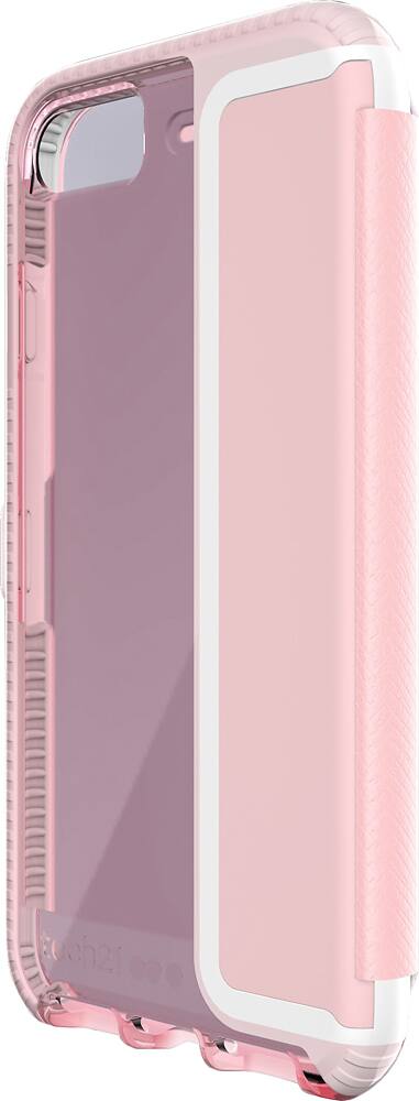 Front. Tech21 - Evo Wallet Case for Apple® iPhone® 7 - Light Rose.