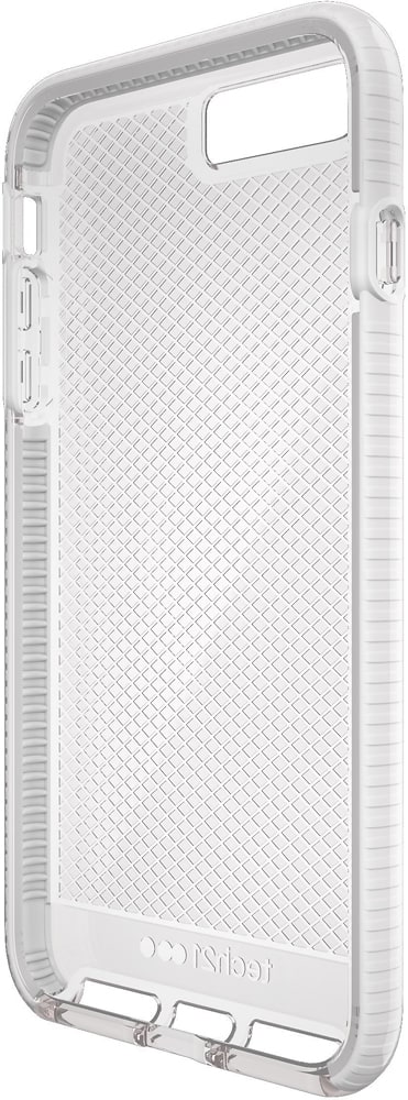 evo check case for apple iphone 8 plus - white/clear