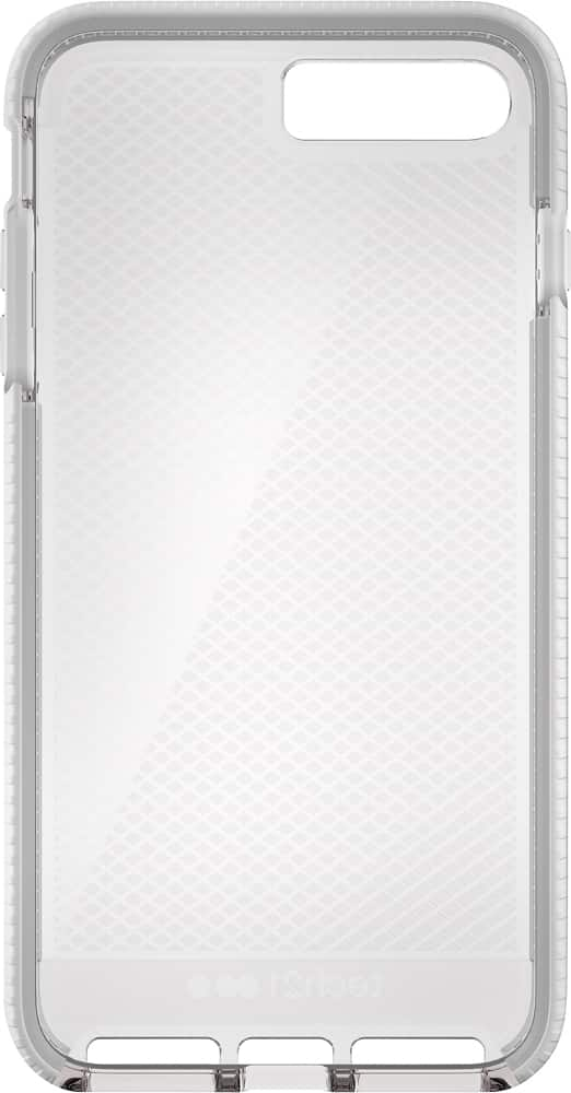 evo check case for apple iphone 8 plus - white/clear