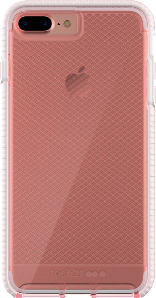 evo check case for apple iphone 8 plus - white/light rose evo check case for apple iphone 8 plus - white/light rose
