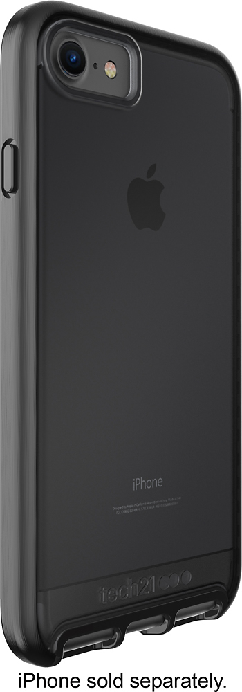 Best Buy: Tech21 Evo Elite Case for Apple® iPhone® 7 Brushed Black 47729BBR