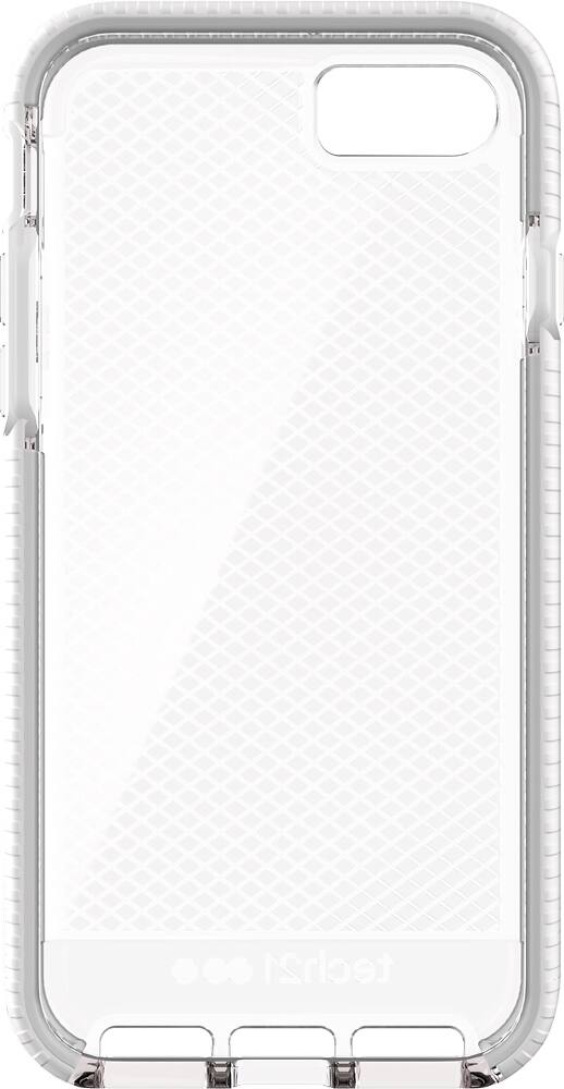 Alt View 3. Tech21 - EVO CHECK Case for Apple® iPhone® 8 - Clear/White.