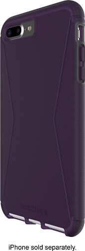 Tech21 - Evo Tactical Case for Apple® iPhone® 7 Plus - Violet - Larger Front