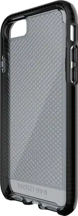 Front. Tech21 - Evo Check Case for Apple iPhone 7, 8 and SE (3rd Generation) - Smokey/Black.