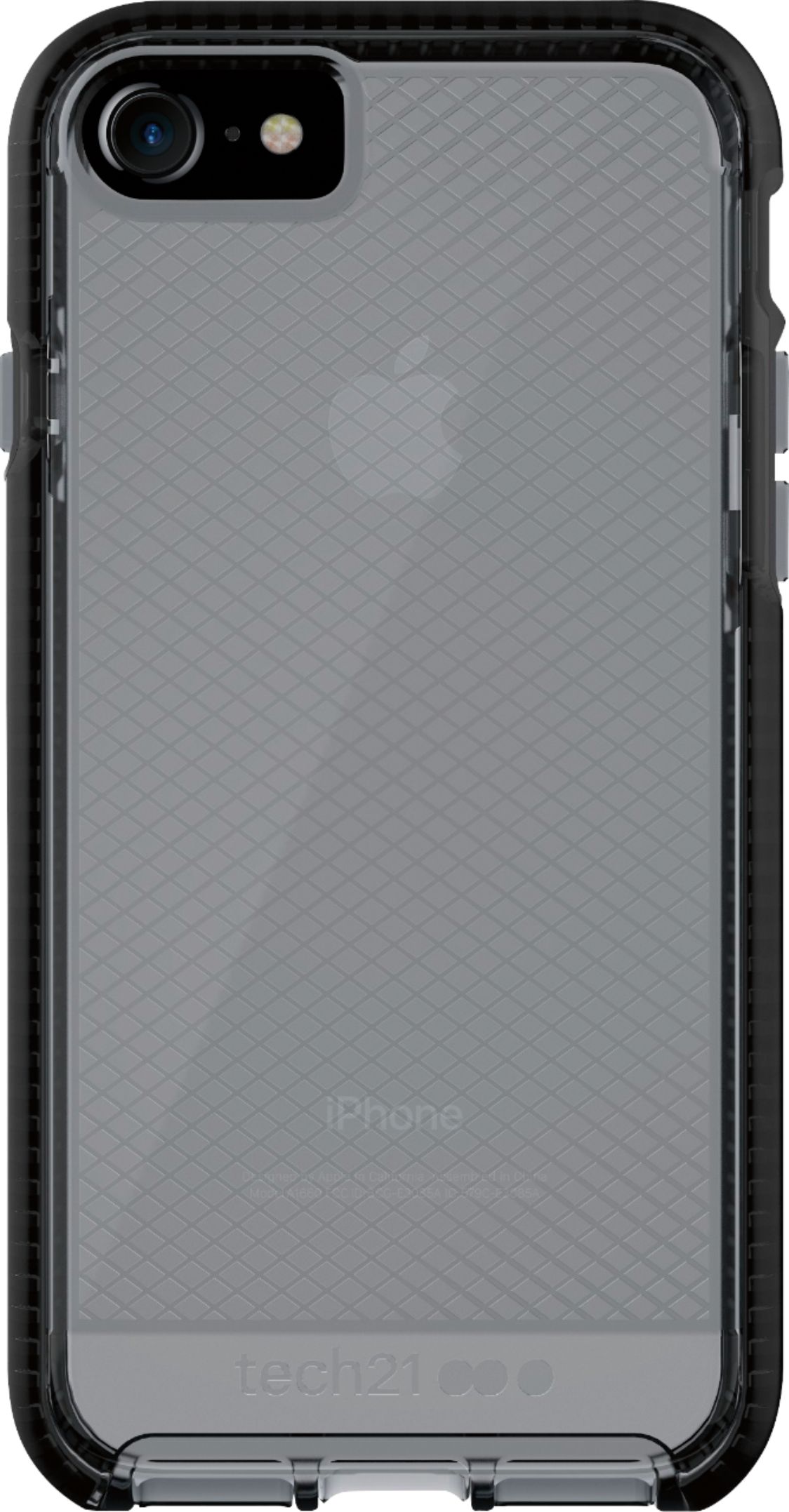 lijden ONWAAR Bounty Tech21 Evo Check Case for Apple iPhone 7, 8 and SE (3rd Generation)  Smokey/Black 47718BBR - Best Buy
