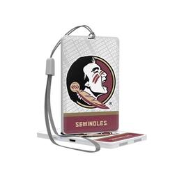 Keyscaper - Florida State Seminoles Primary Logo End Zone Pocket Bluetooth Speaker - Multicolor