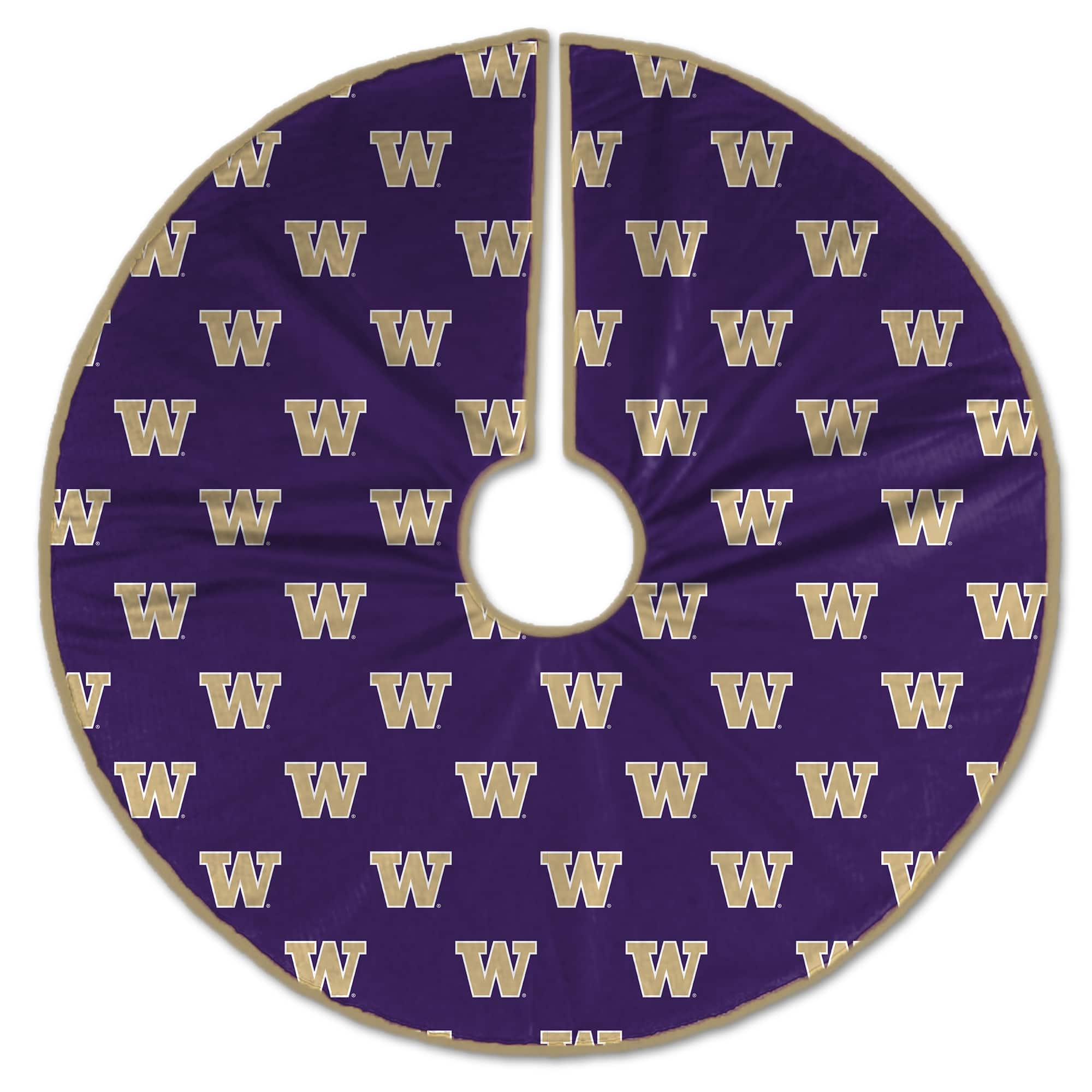 Pegasus - Washington Huskies Microplush Christmas Tree Skirt - Multicolor