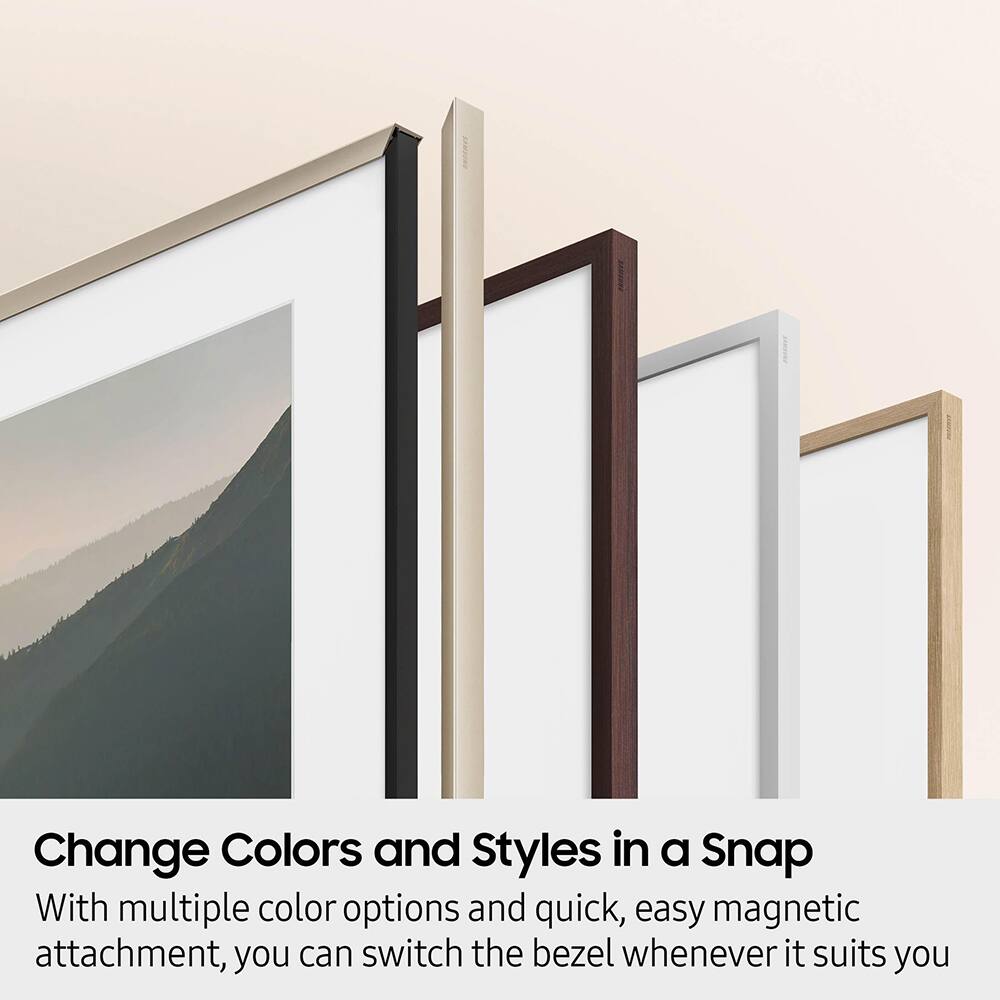 Change Colors and Styles in a Snap

With multiple color options and quick, easy magnetic attachment, you can switch the bezel whenever it suits you