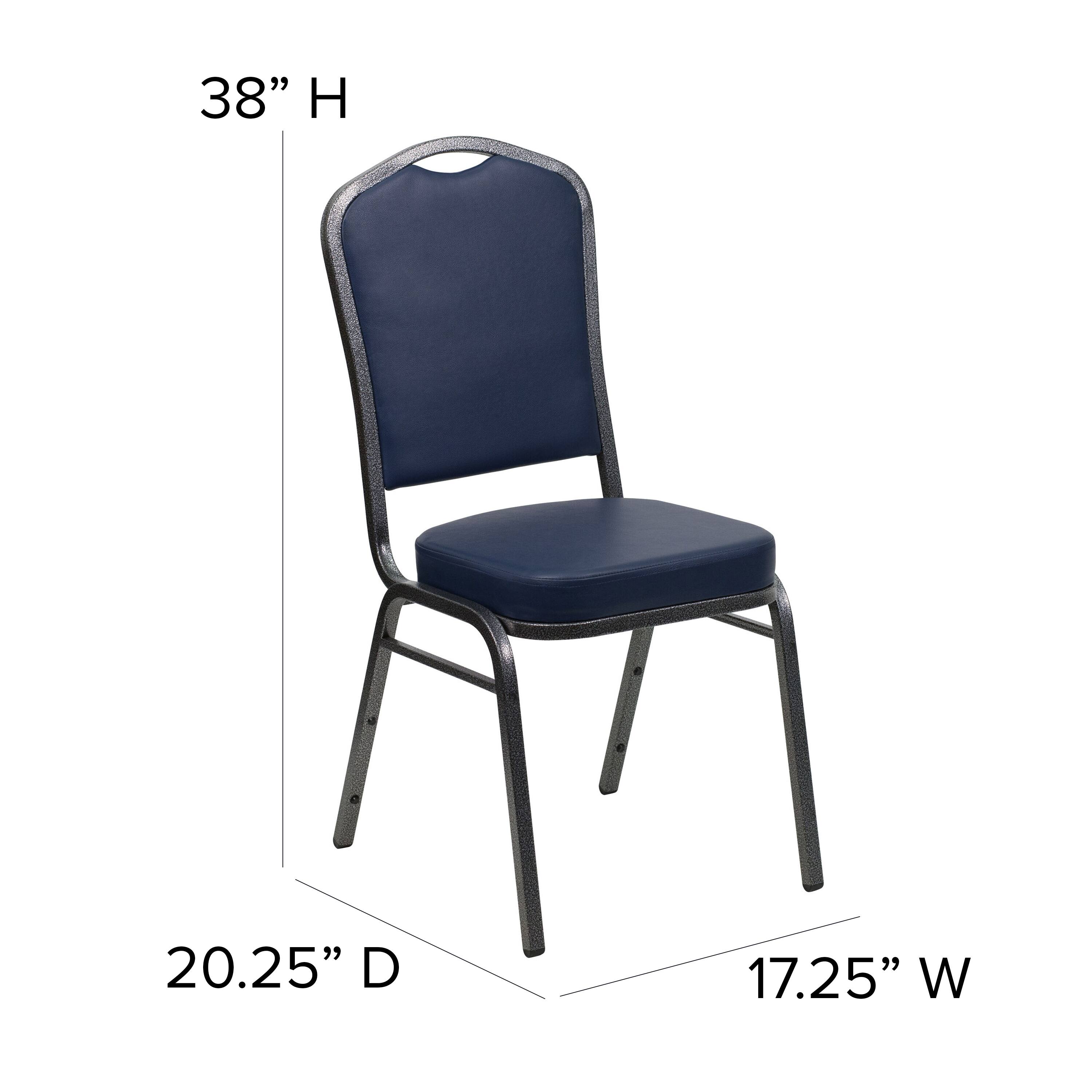 38" H  
20.25" D  
17.25" W