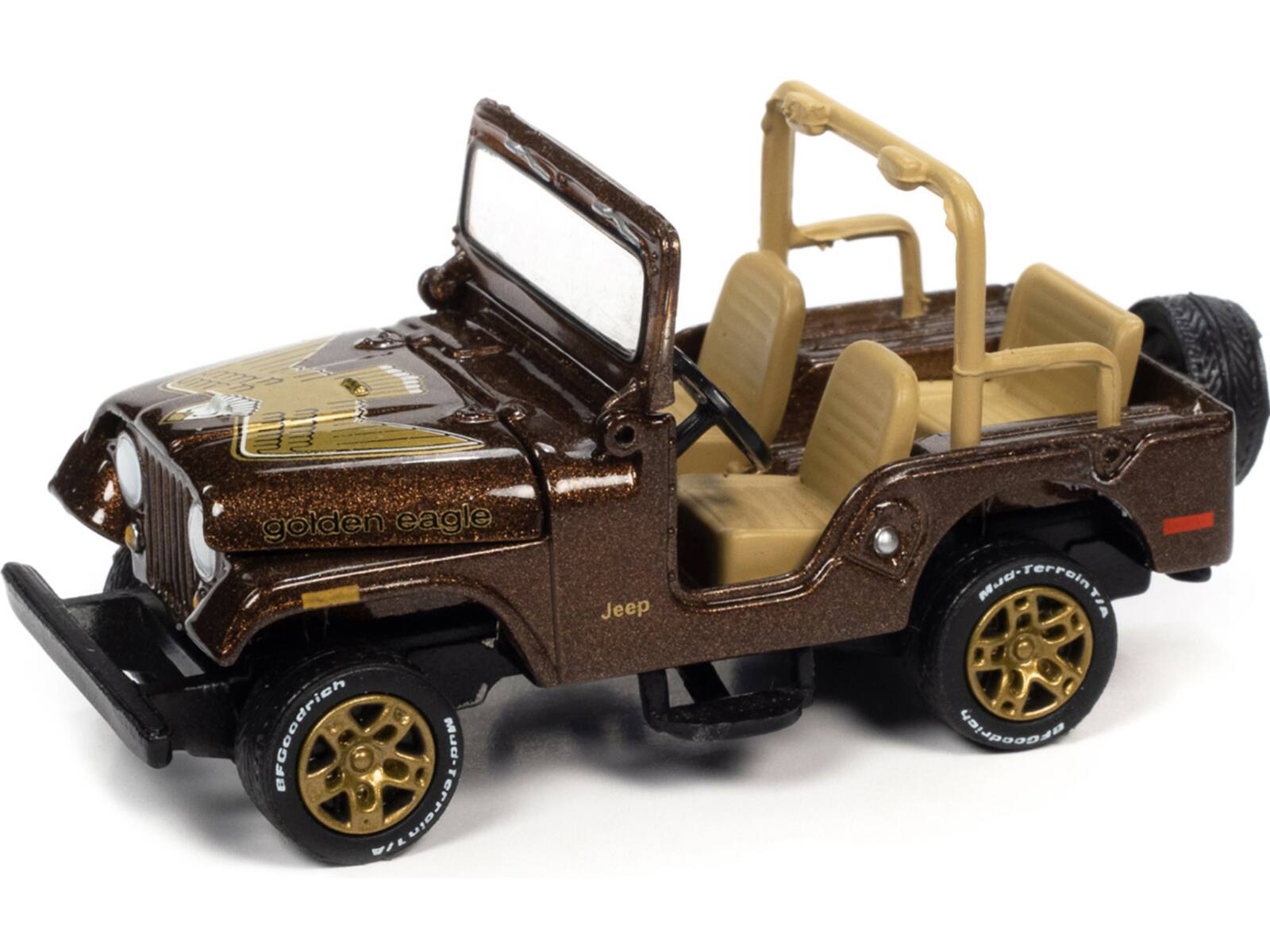 golden eagle  
Jeep  
Mud-Terrain  
BF Goodrich