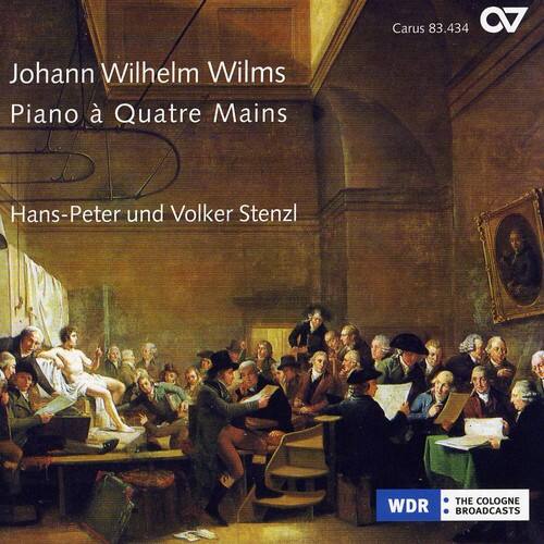 Johann Wilhelm Wilms  
Piano à Quatre Mains  

Hans-Peter und Volker Stenzl  

Carus 83.434  

WDR  
THE COLOGNE BROADCASTS