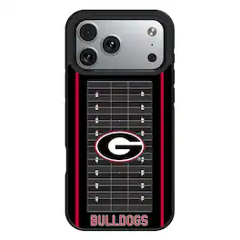 Keyscaper - NCAA - Georgia Bulldogs Personalized Bump Case with 8.2ft Drop Protection - 16 Pro - Multicolor