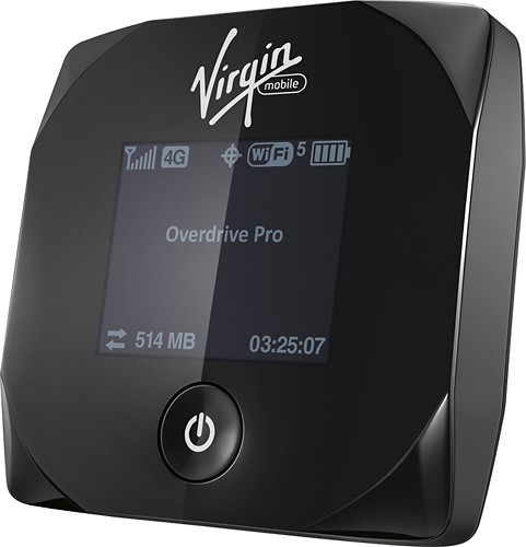  Virgin Mobile - Overdrive Pro 3G/4G No-Contract Mobile Hotspot