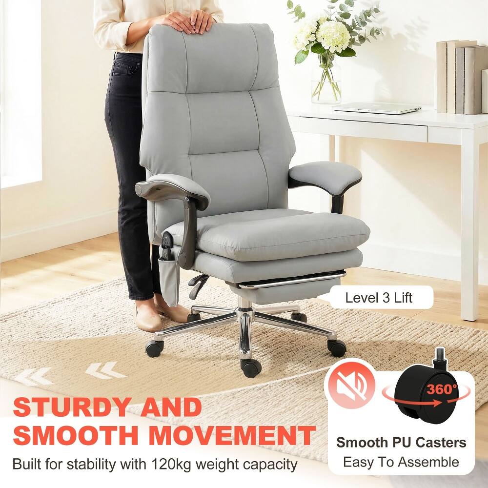 1 Level 3 Lift  
STURDY AND SMOOTH MOVEMENT  
Built for stability with 120kg weight capacity  
Smooth PU Casters  
Easy To Assemble