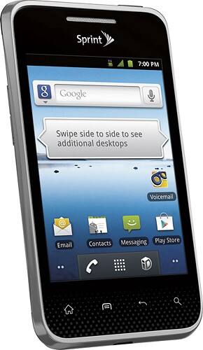 Customer Reviews: LG Optimus Elite Cell Phone Titan Silver (Sprint ...