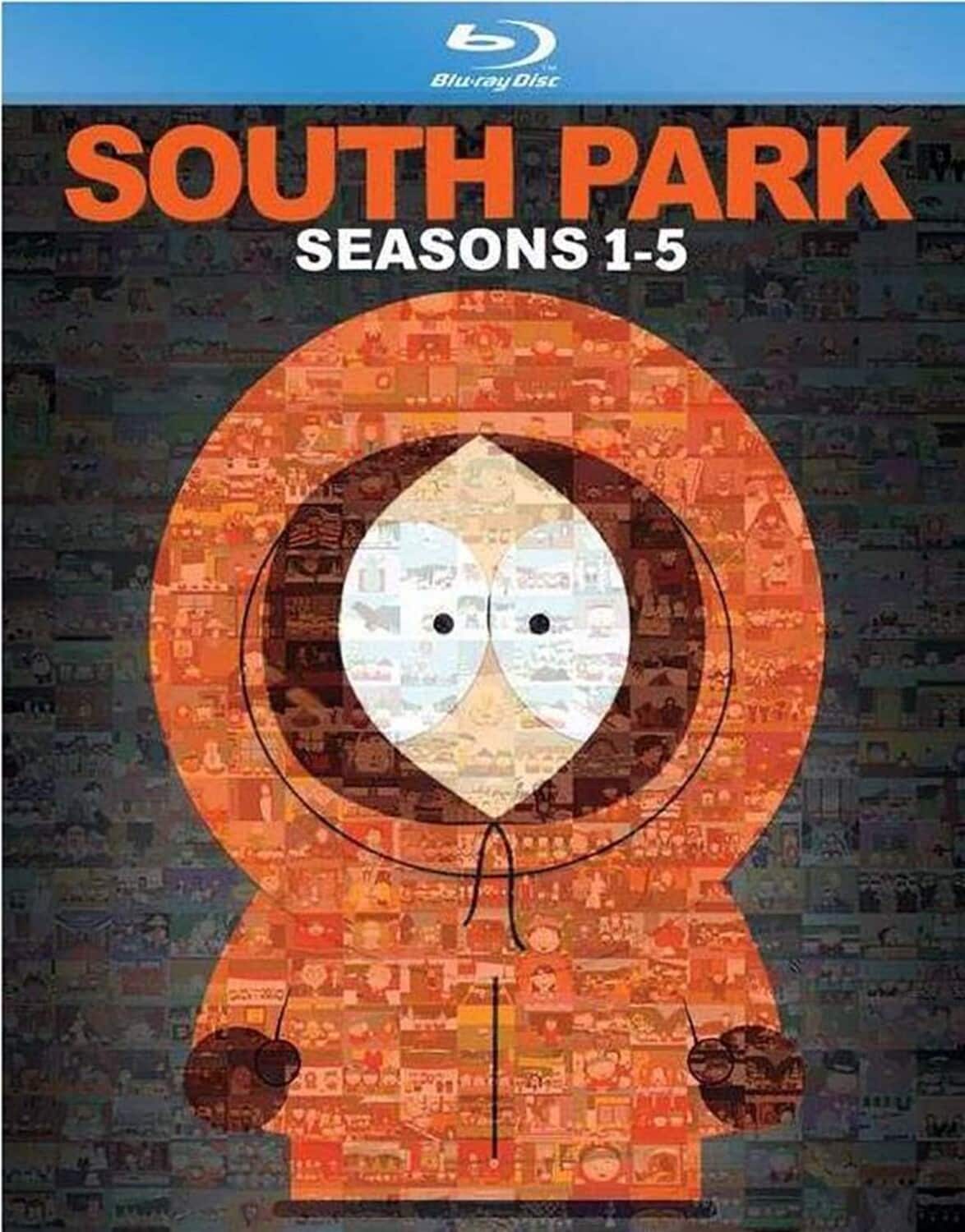Front. South Park: Seasons 1-5   - BLU-RAY.