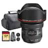 Canon - EF 11-24mm f/4L USM Lens (9520B002) 64GB Card Architecture Photography Bundle - Black