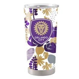 Logo Brands - Orlando City SC 20oz. Stainless Steel Tumbler - Purple