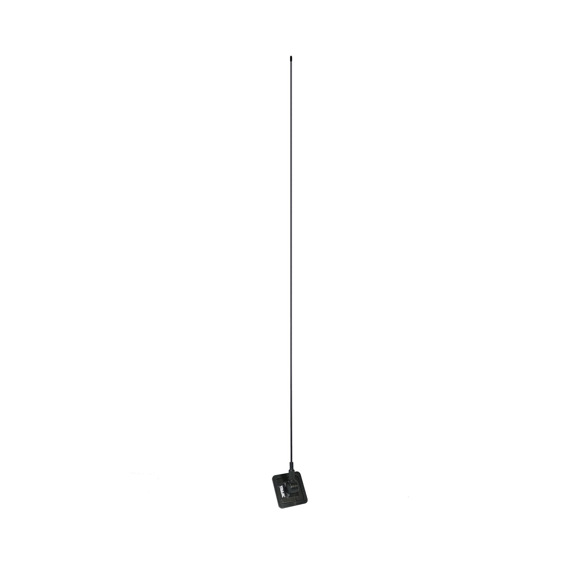 Alt View 10. Tram - 50-Watt Pretuned 150-158 MHz VHF Radio Antenna Kit with Glass Mount and Cable - Black.