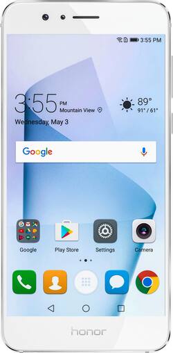 Huawei Honor 8 4G LTE with 32GB Memory Cell Phone (Unlocked) Pearl Huawei Honor 8 4G LTE with 32GB Memory Cell Phone (Unlocked) Pearl