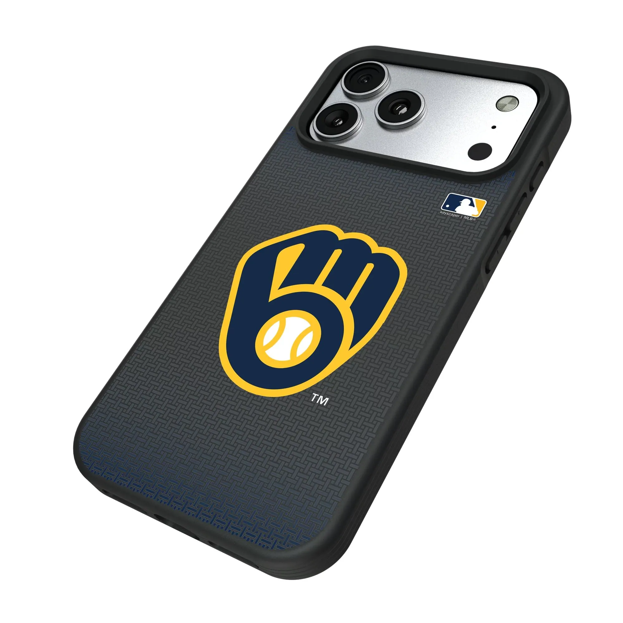 Alt View 1. Keyscaper - Bump Case with 8.2ft Drop Protection - 15 Pro - Black.