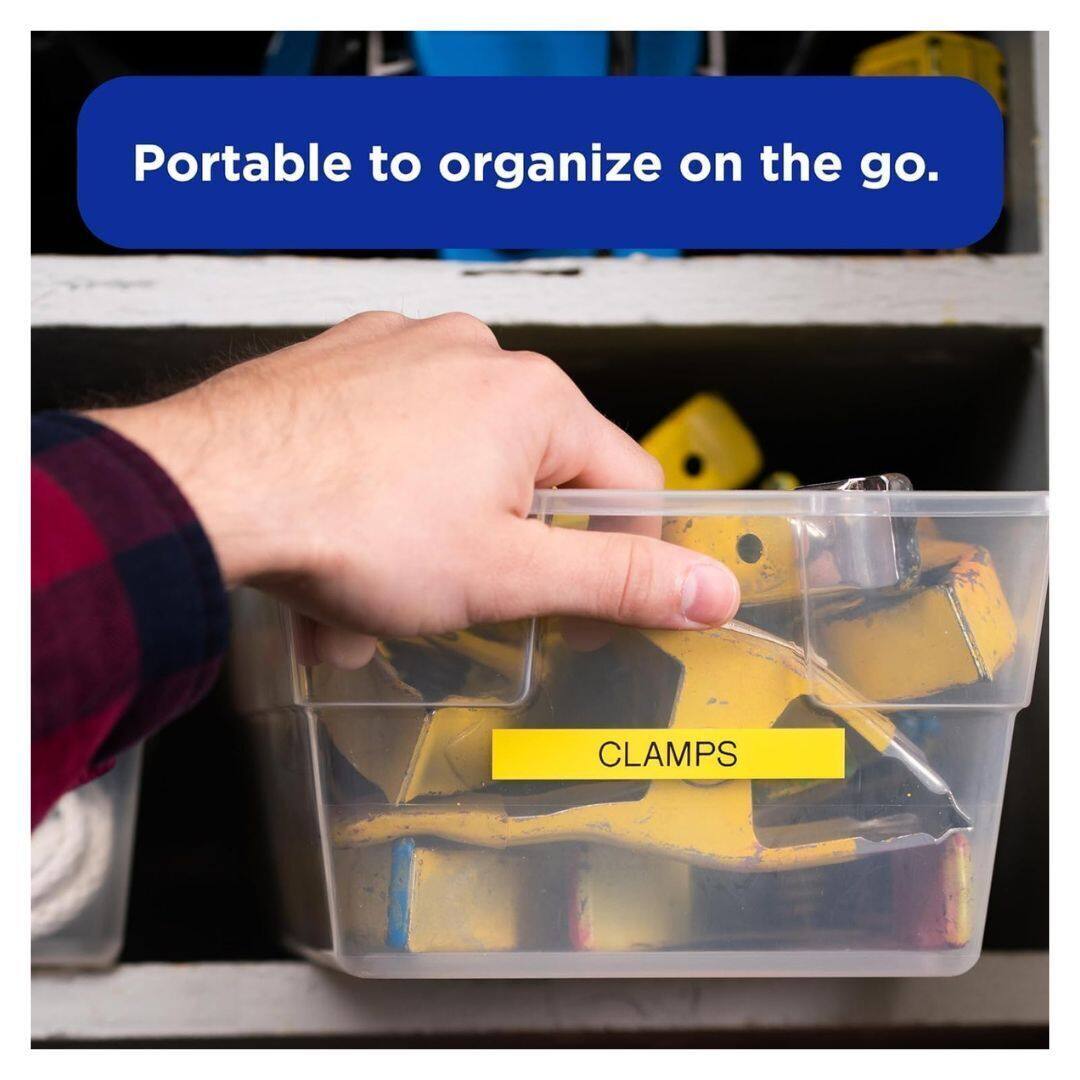 Portable to organize on the go.  
CLAMPS