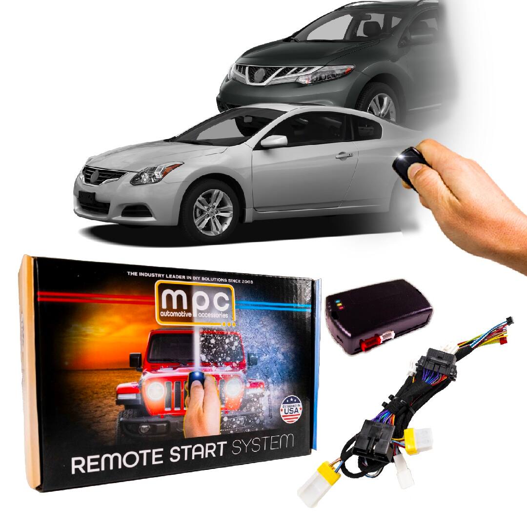 MPC - OEM Fob Activated Remote Start for 2009-2014 Nissan Murano,Maxima|2009-12 Altima - Black