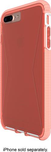 Tech21 - Evo Tactical Case for Apple® iPhone® 7 Plus - Rose - Larger Front