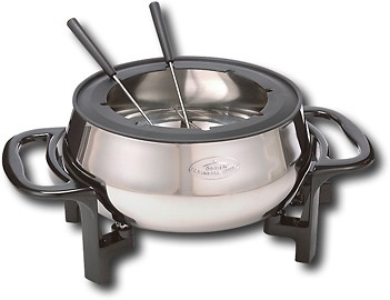 Rival Stainless Steel Select Electric Fondue Pot Fd325s With 8 Forks for  sale online
