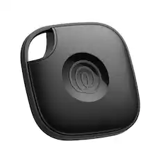 Front. Tile by Life360 - Life360 Tile Bluetooth Tracker, Keys Finder and Item Locator. iOS and Android Compatible. 1-Pack - Black.
