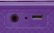 Alt View Zoom 14. Insignia™ - Portable Wireless Speaker - Purple.