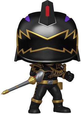 Funko - POP! Television: Power Rangers Dino Fury - Black Dino Thunder Ranger - Collectibles - Multicolor