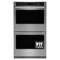 Maytag - 30" Built-In Electric Convection Double Wall Oven with Air Fry - Stainless Steel