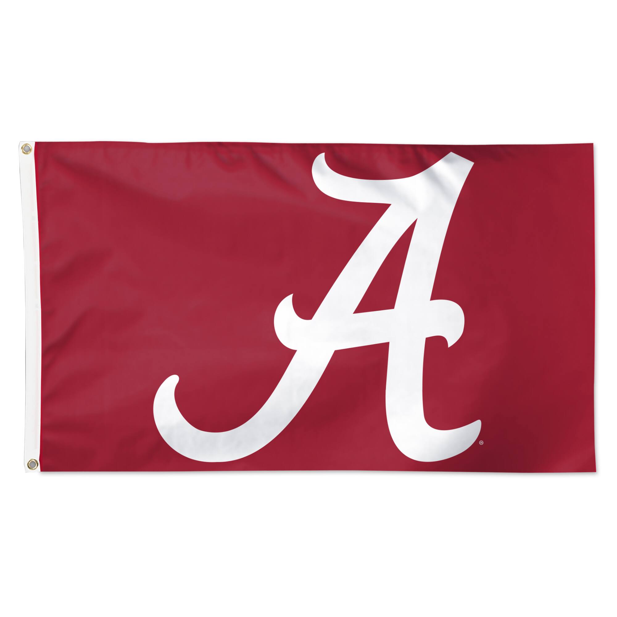 Front. WinCraft - Alabama Crimson Tide 3' x 5' Primary Logo Single-Sided Flag - Multicolor.