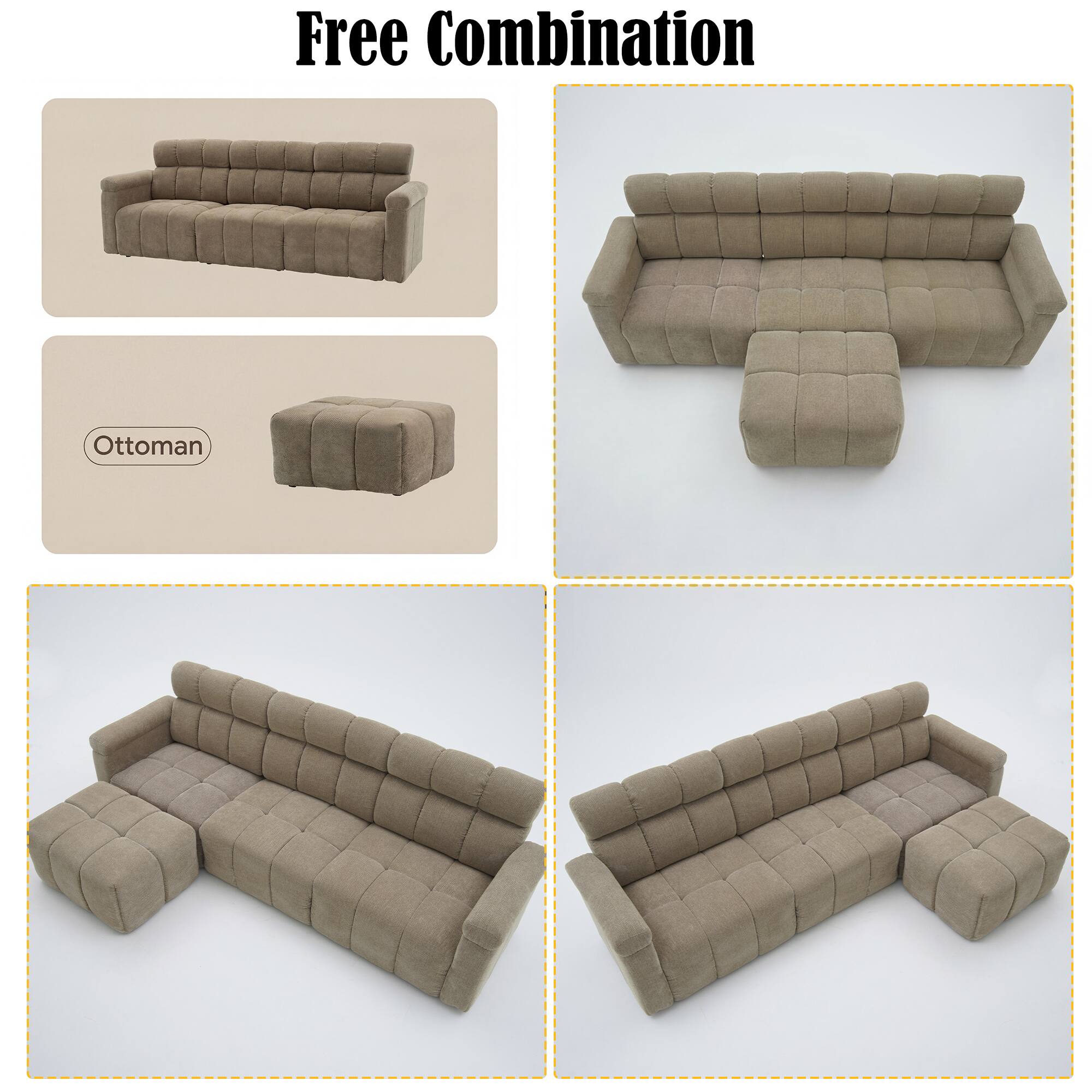 Free Combination Ottoman

Ottoman