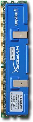 Front Standard. Kingston Technology - HyperX 512MB PC3500 DDR DIMM Memory.