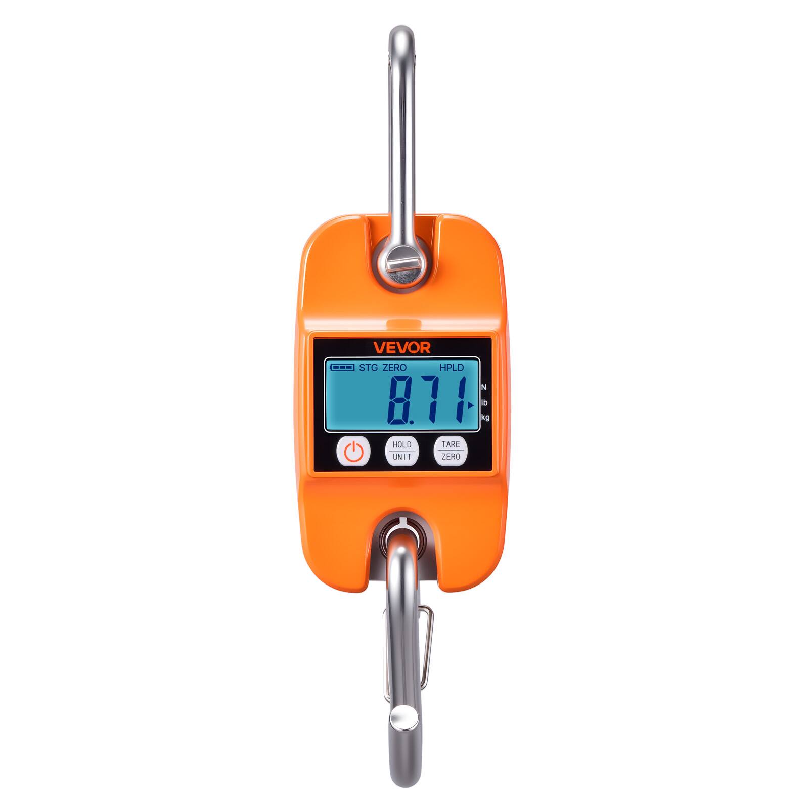 VEVOR  
STG ZERO  
HPLD  
N  
8.71  
kg  
HOLD  
TARE  
UNIT  
ZERO