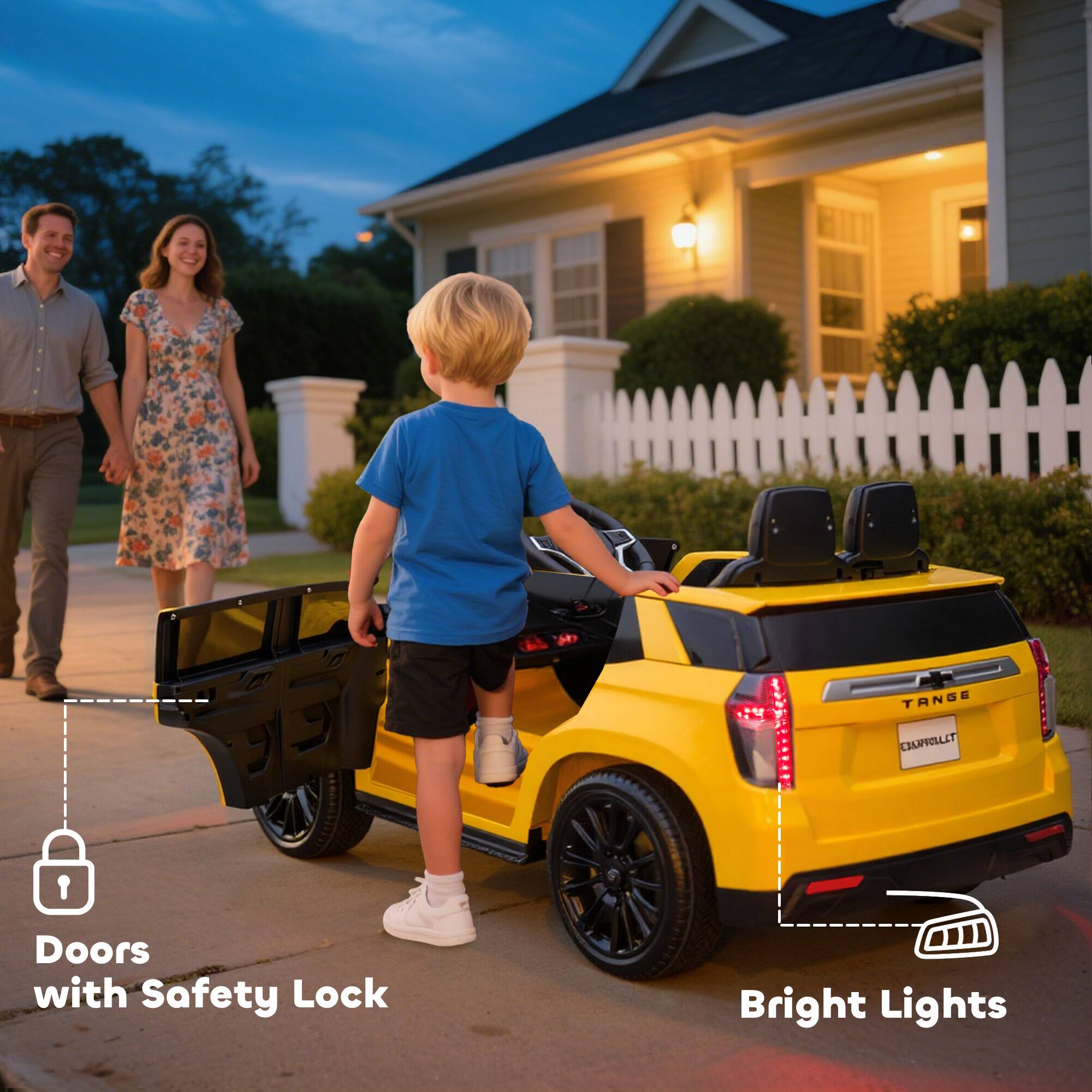 TANGE CIARPOVOLT  
1 Doors with Safety Lock  
Bright Lights