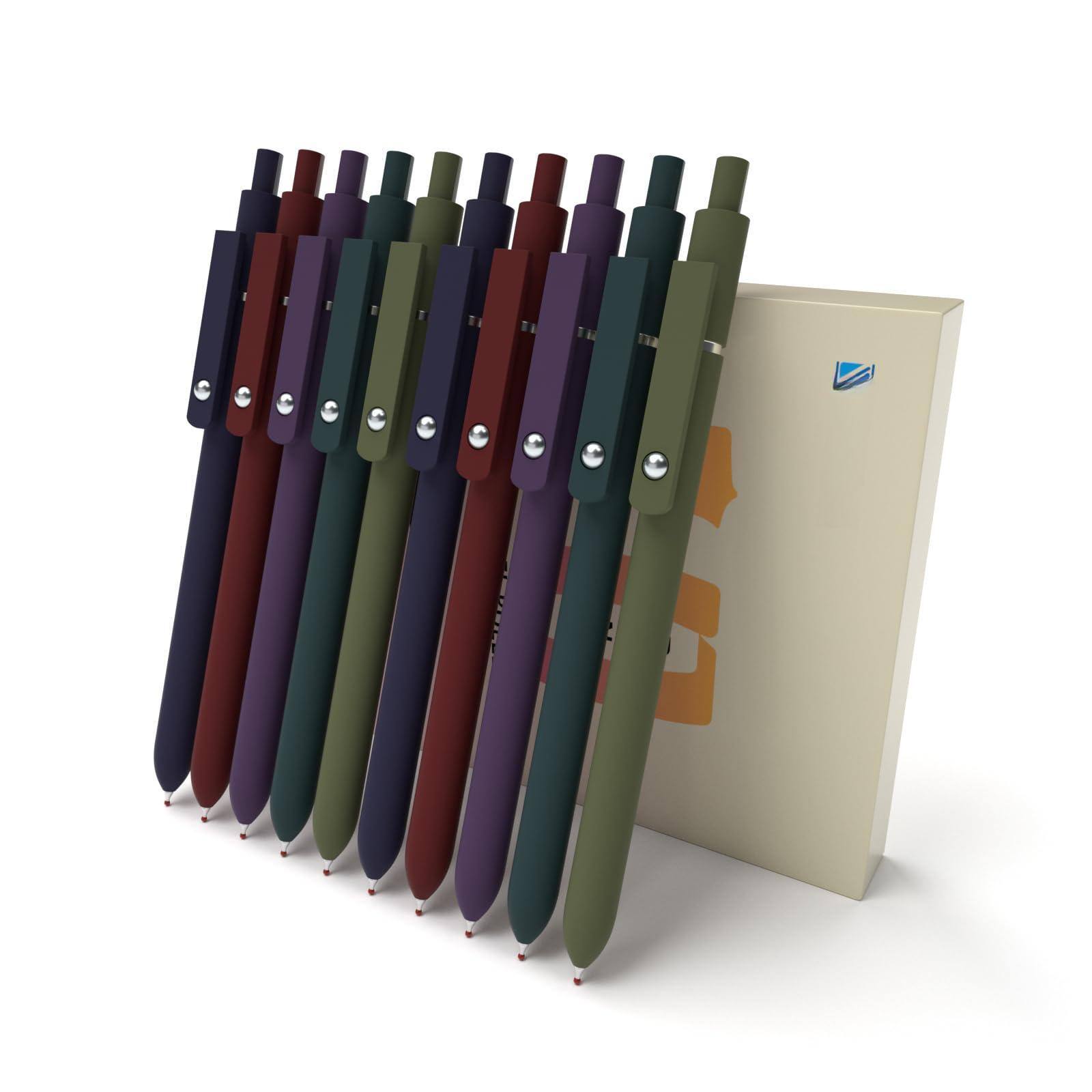 Paradigms Interiors Retractable Gel Pens Fine Point Pen Smooth Writing ...