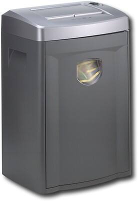 Angle Standard. Fellowes - Confetti-Cut Paper Shredder.