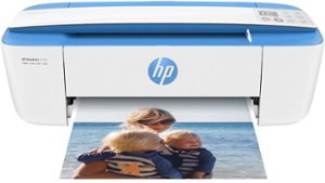 HP - DeskJet 3755 Wireless All-in-One Instant Ink Ready Inkjet Printer - Blue - Front_Zoom
