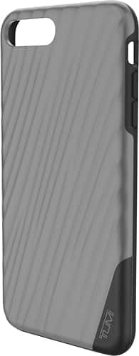 Tumi - 19 Degree Case for Apple® iPhone® 7 Plus - Metallic gunmetal - Larger Front