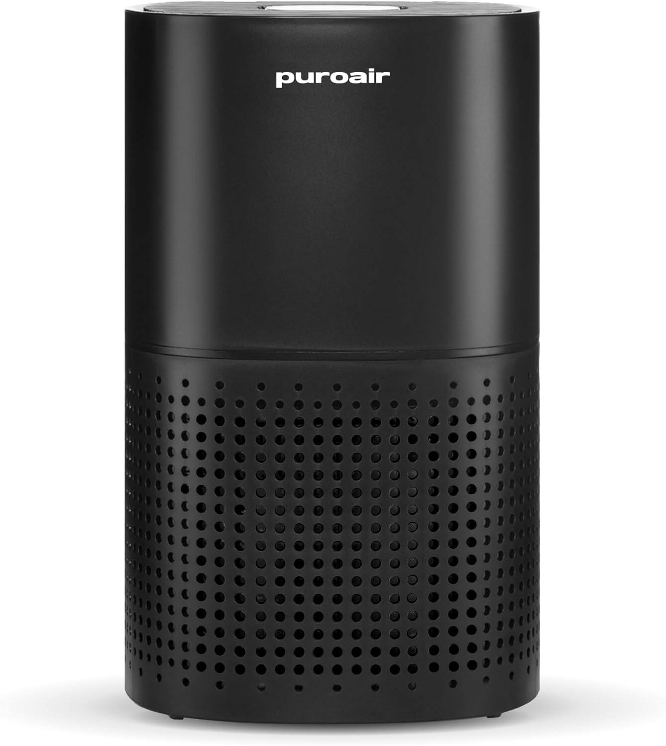 Front. PuroAir - PuroAir 240 HEPA Air Purifier for Bedroom - Covers Up To 1,000 Sq Ft - Black.
