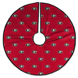Pegasus - Georgia Bulldogs Microplush Christmas Tree Skirt - Multicolor