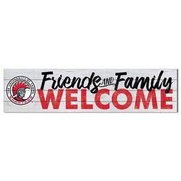 Jardine - University of Tampa Spartans 10'' x 40'' Friends & Family Welcome Sign - White